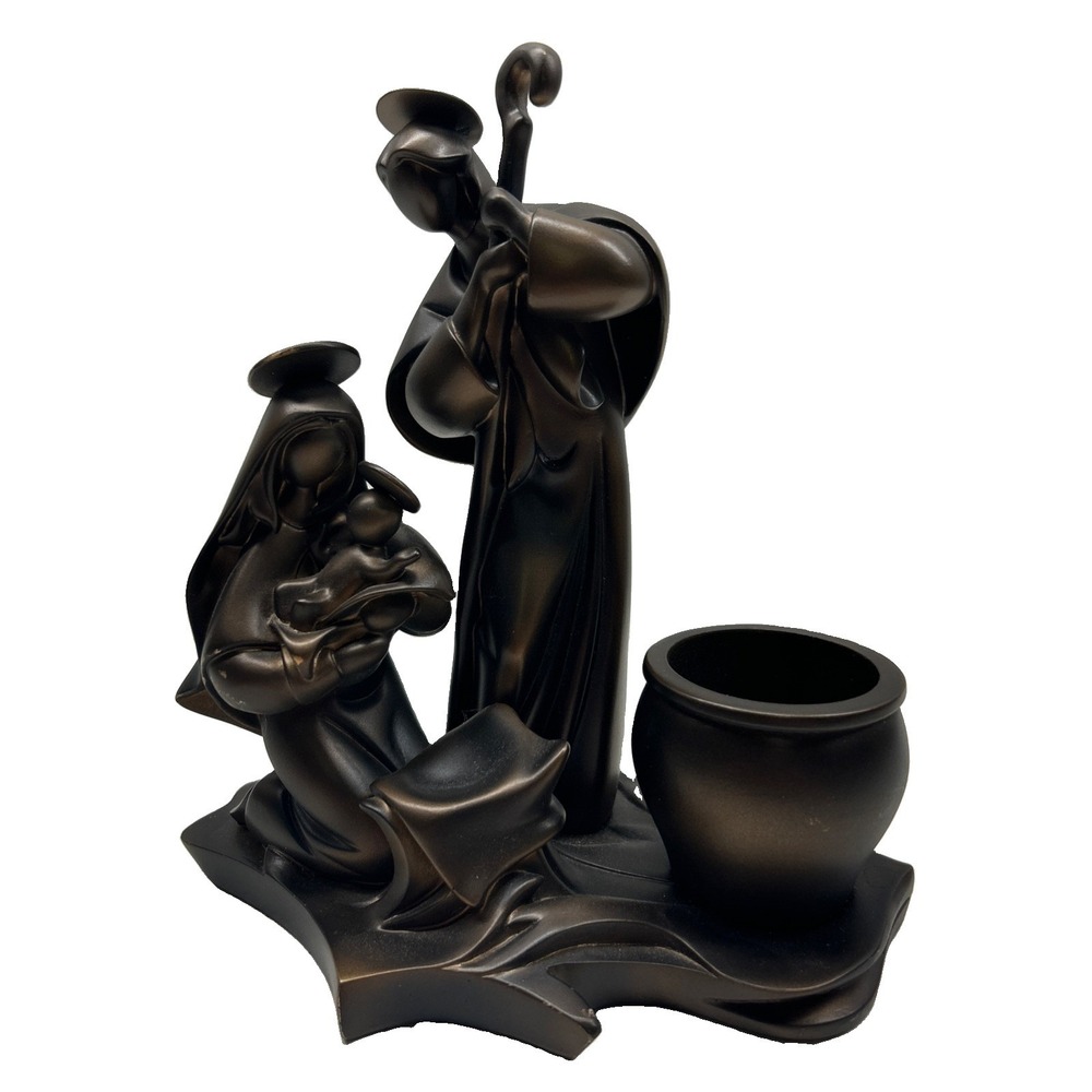 Partylite Retired Holy Night Tealight Holder P8262 7in Tall